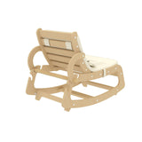Hemlock Adjustable Wooden Baby Rocker | Converts to Toddler Seat