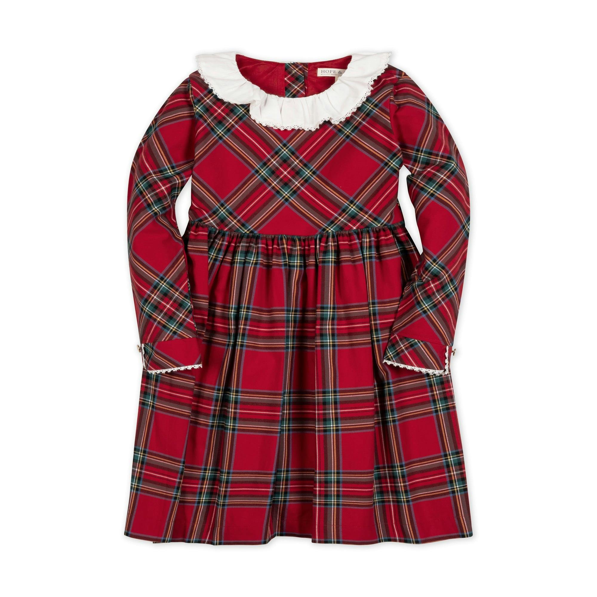 Organic Ruffle Collar Party Dress