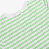 Baby embroidered stripe pocket shortie