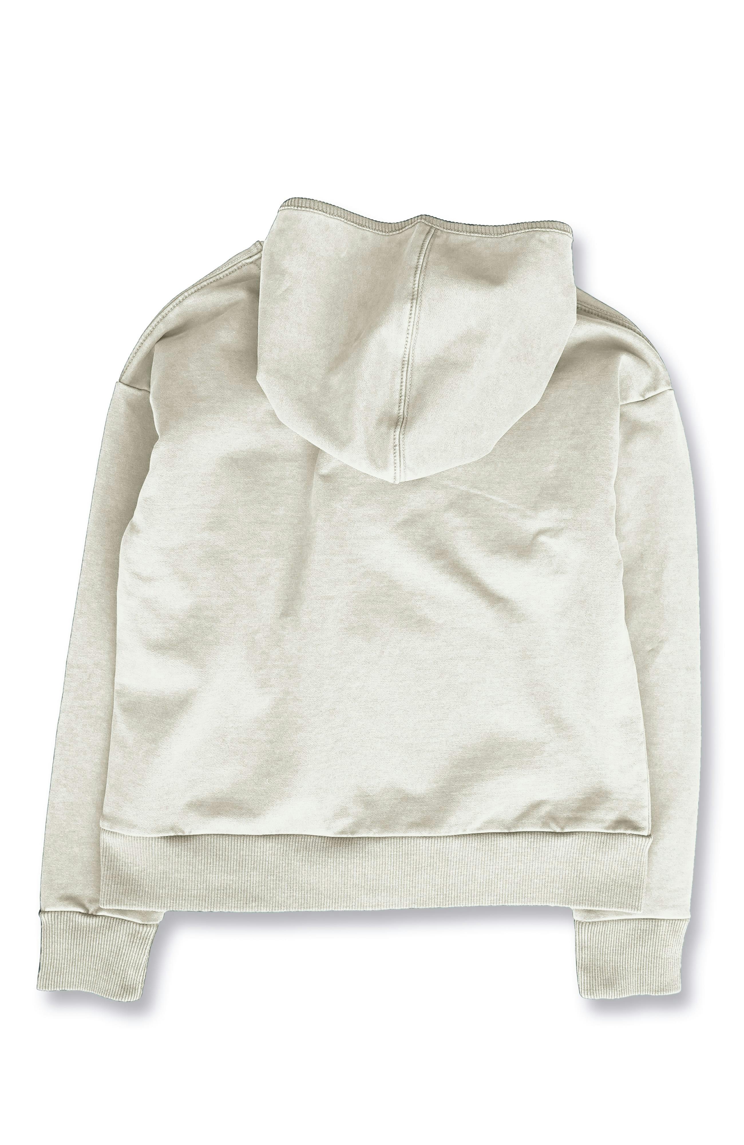 Creme Zip Tully Hoodie
