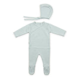 Fake Wrap Knit Footie