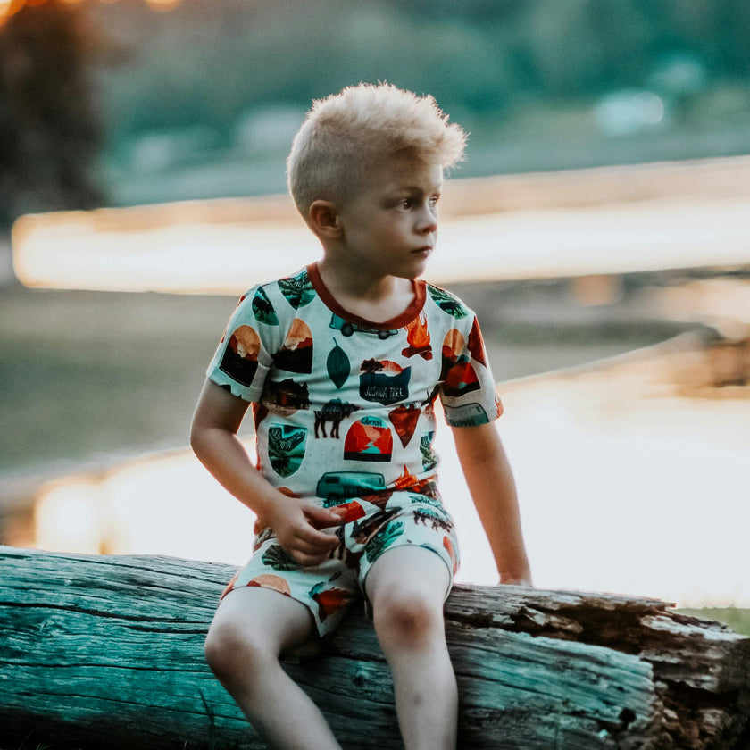 Tiny Traveler 2 Piece Shorts Set