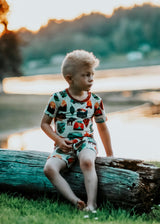 Tiny Traveler 2 Piece Shorts Set