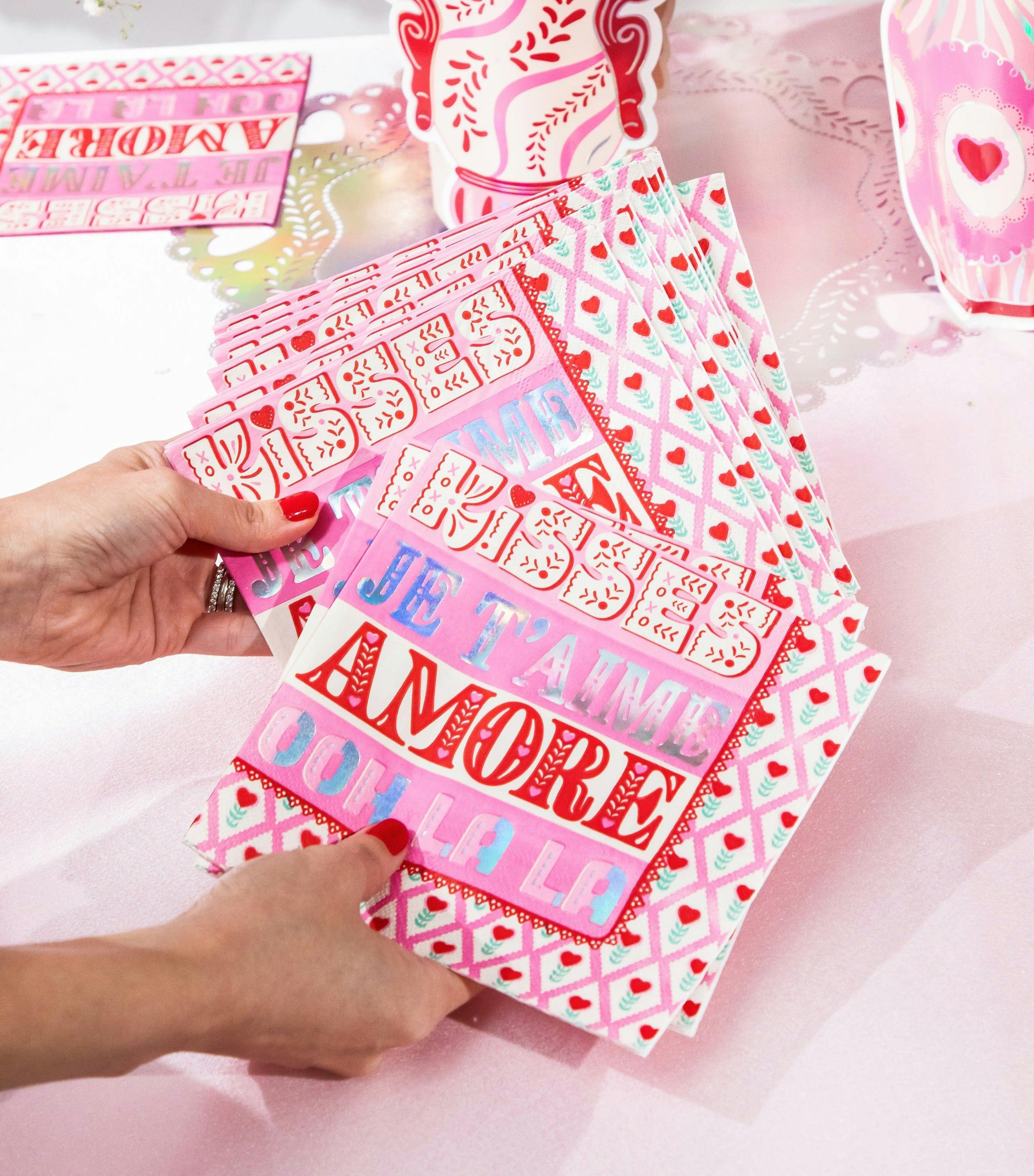 Packed Party Ooh La Love Valentine's Napkins (20 count)