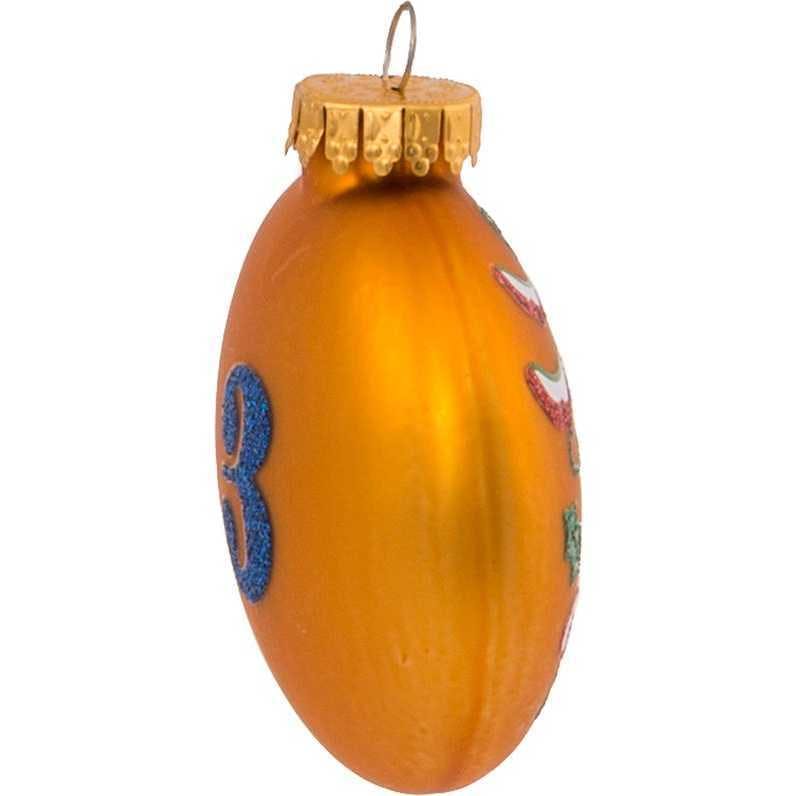 65MM Glass 12 Days Of Christmas Glass Ball Ornaments