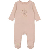 Nature's Florals Footie Ivory & Rose