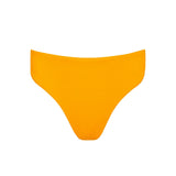 women's marigold terry mid rise bikini bottom