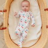 Bamboo Zip-Up Footie Pajama - Talia