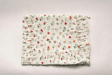 Petite Bouquet Timeless Floral Ruffle Zipper Pouch