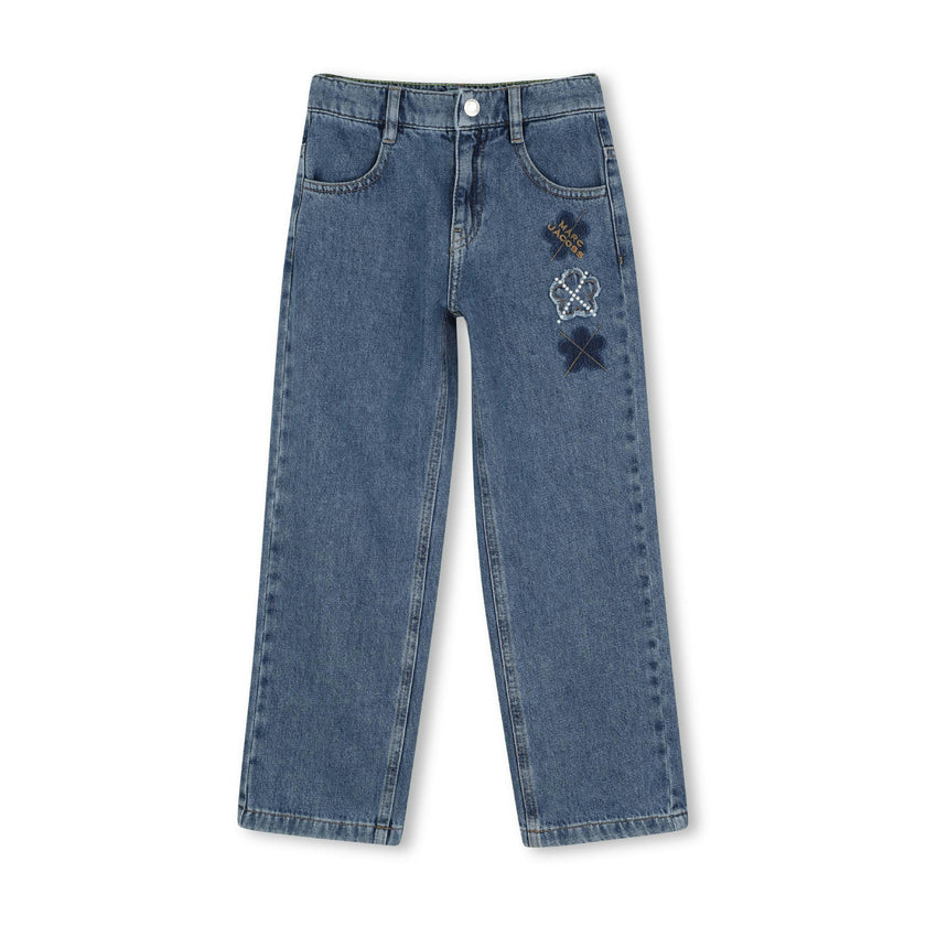 Blue Daisy Denim Jeans