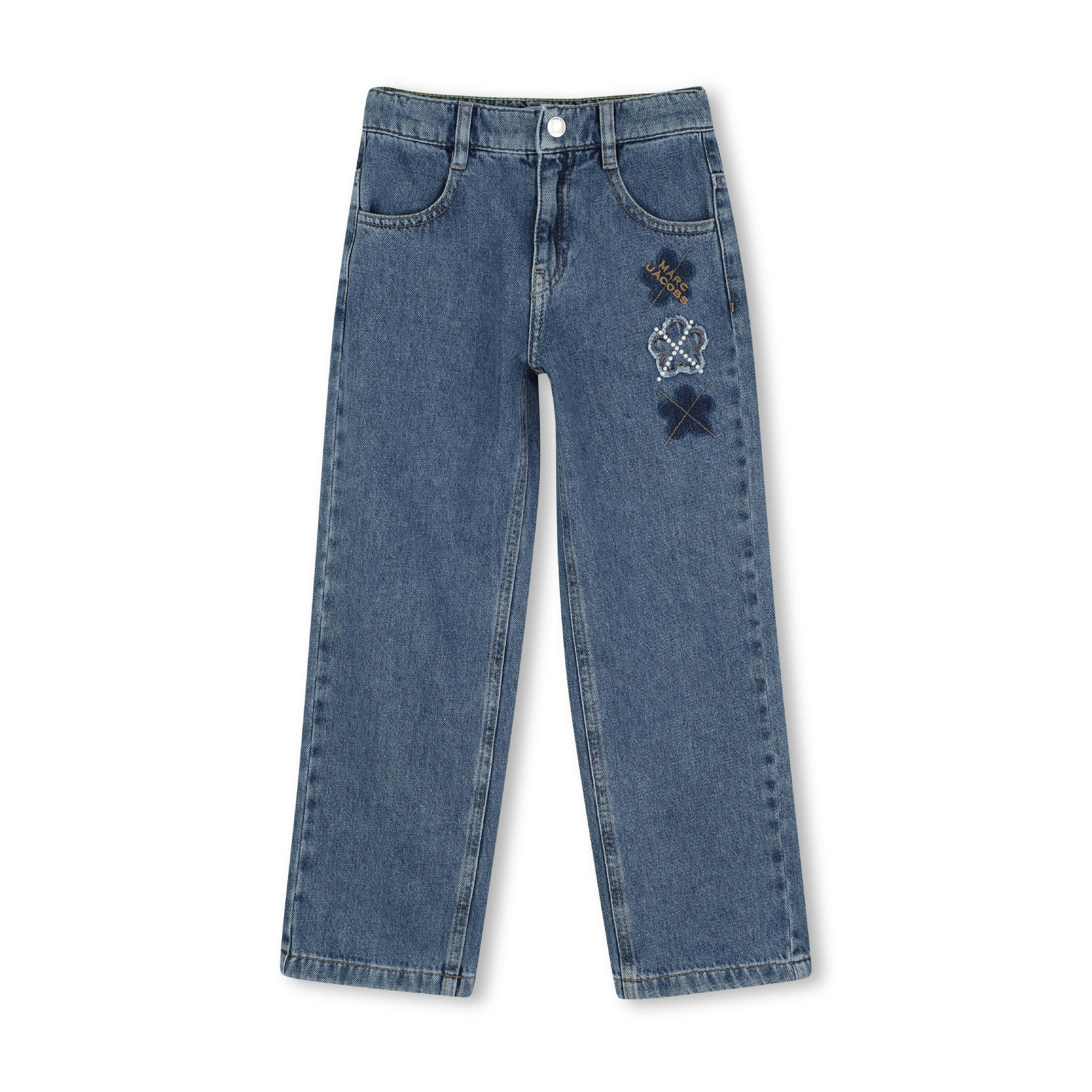 Blue Daisy Denim Jeans