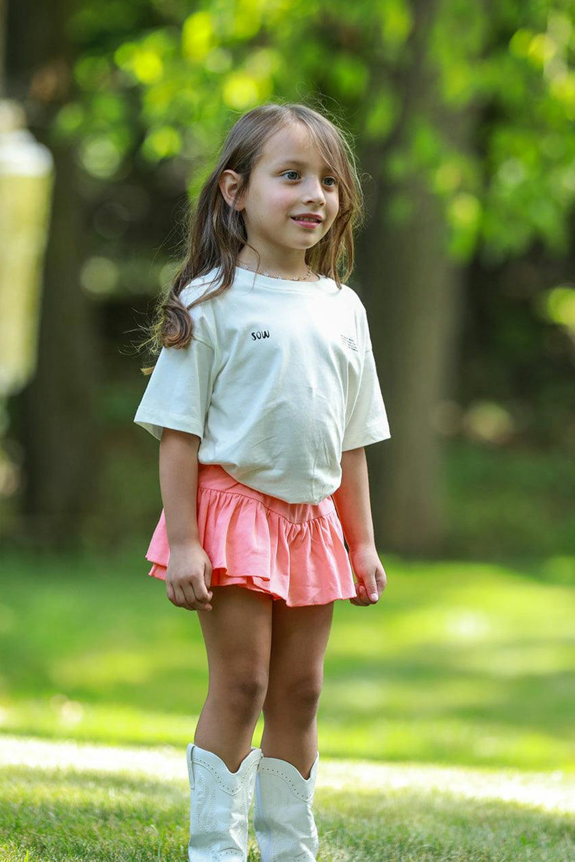 Cotton Jersey Skort
