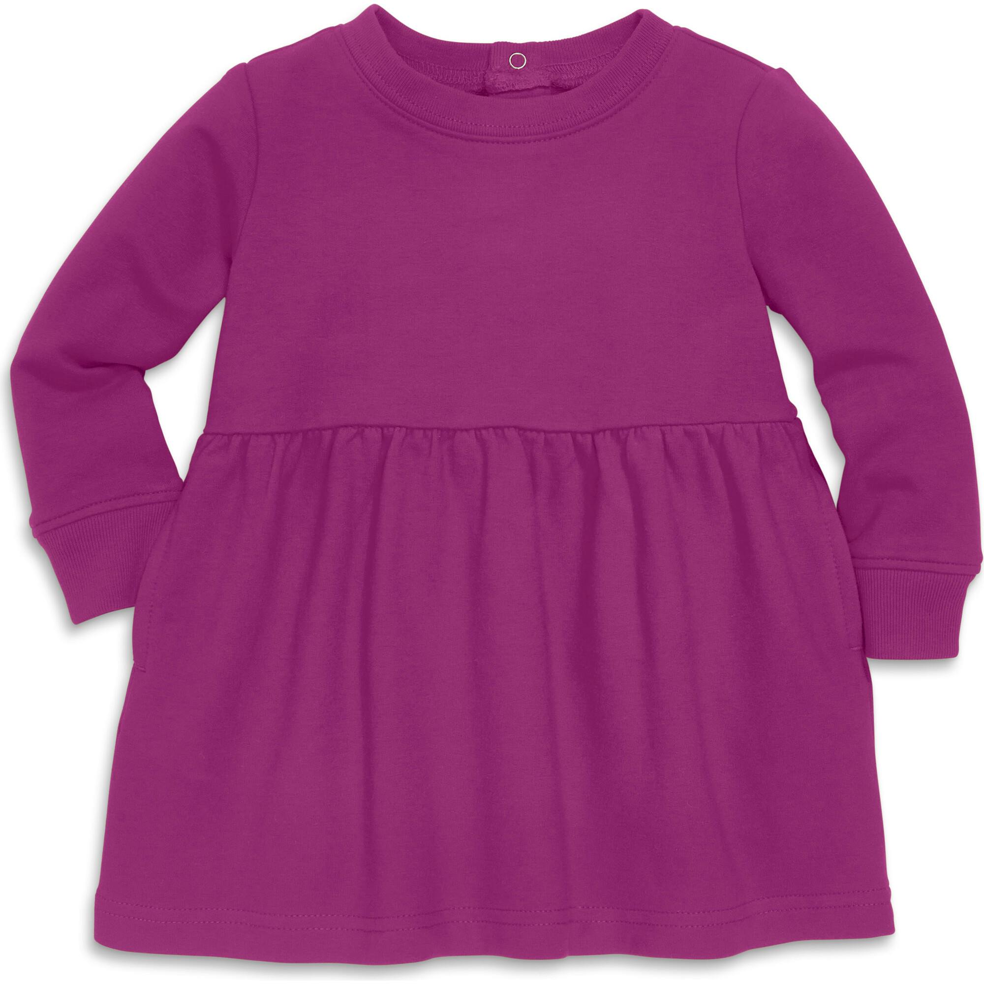 Baby cozy pocket dress
