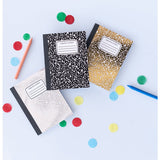 Silver Mini Composition Notebook
