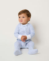 Baby's Pima Snug Fit Romper in La Mer