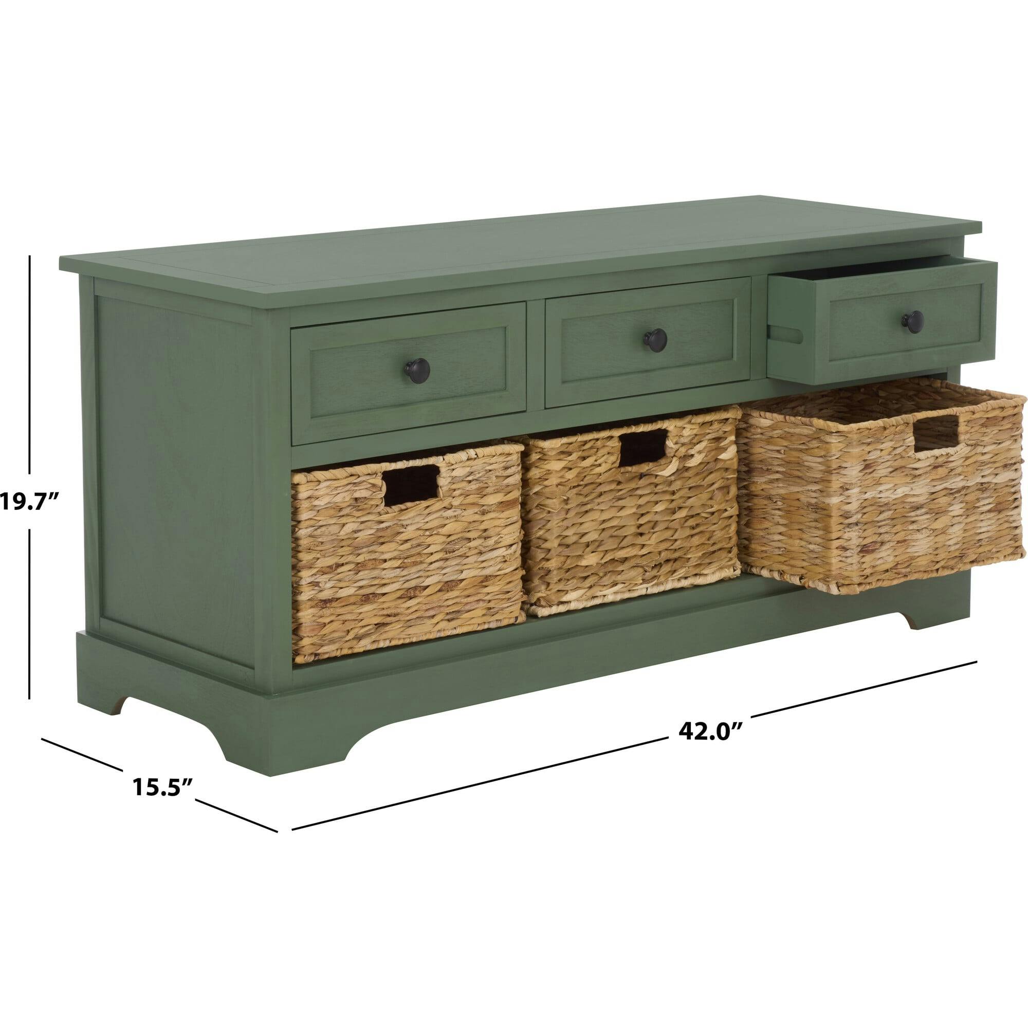 Damien 3 Drawer Storage Bench