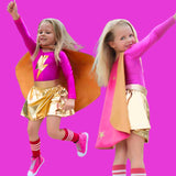 Superhero Star Power Cape Set, Pink