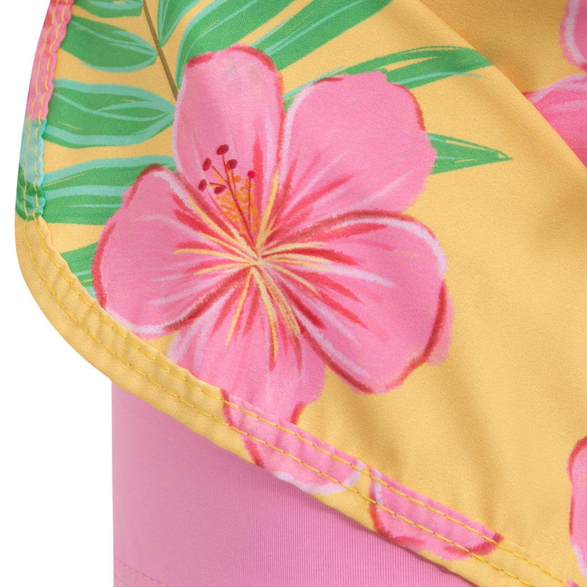 HIBISCUS AMARILLO - GIRL SWIMSHORTS
