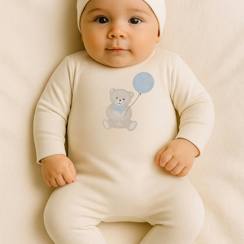 Teddy Printed Footie