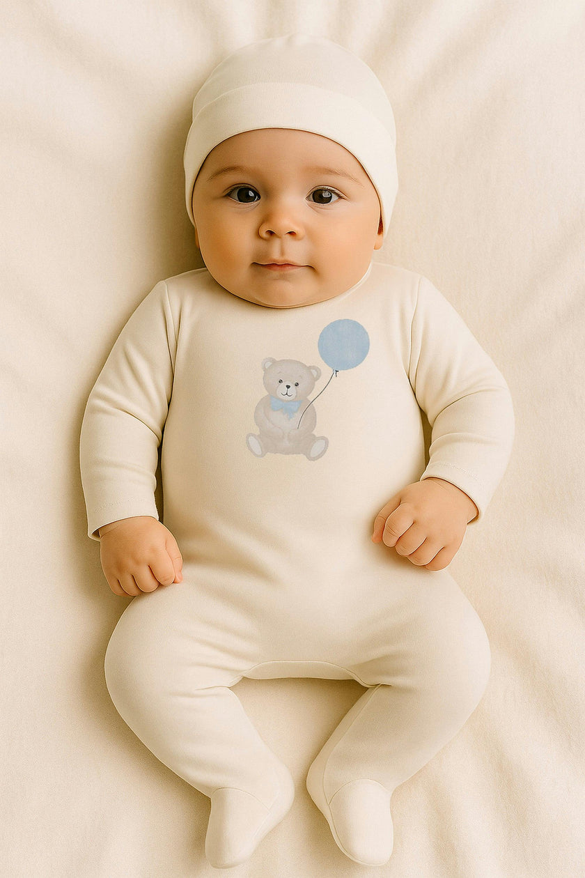 Teddy Printed Footie