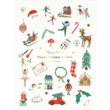 Mixed Icon Christmas Stickers