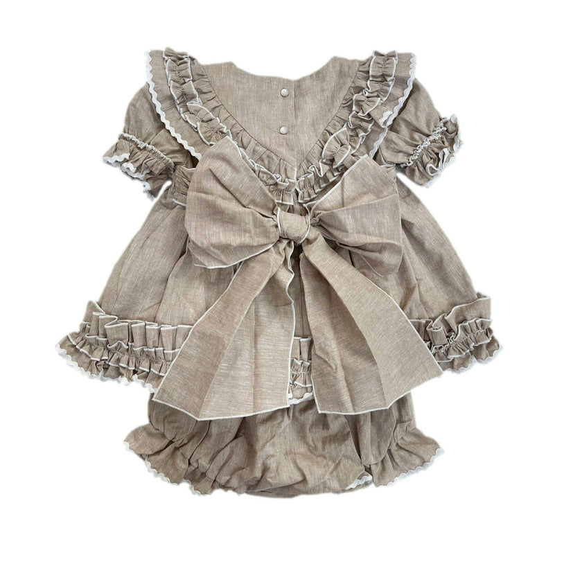 Ashlyn Linen Top and Shorts Set