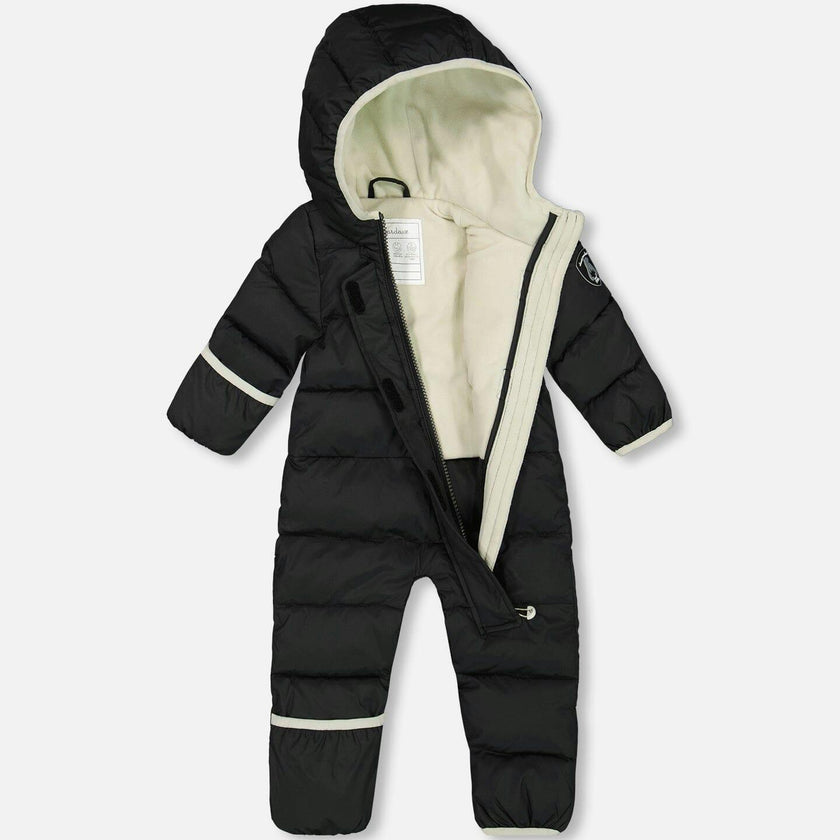 One-Piece Baby Cloud Compressible Snowsuit Designed for Car Seat