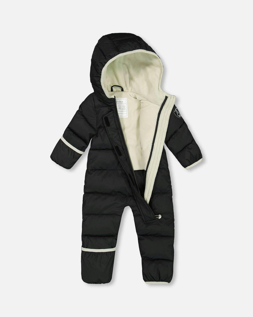 One-Piece Baby Cloud Compressible Snowsuit Designed for Car Seat