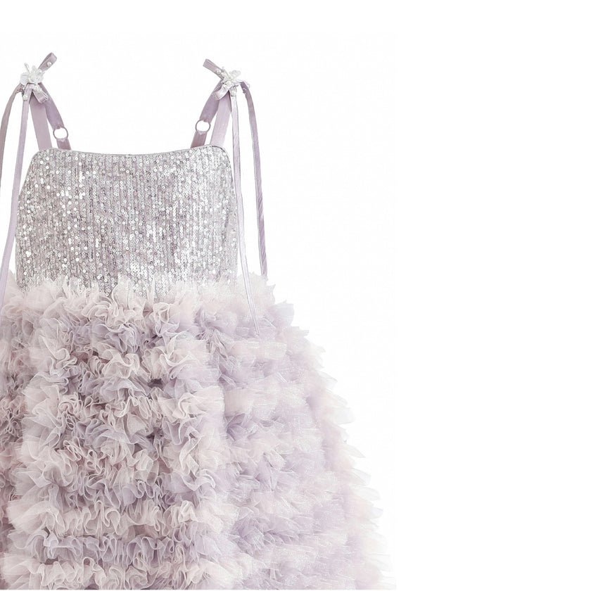 Lavender Liliana Sequin Tulle Dress