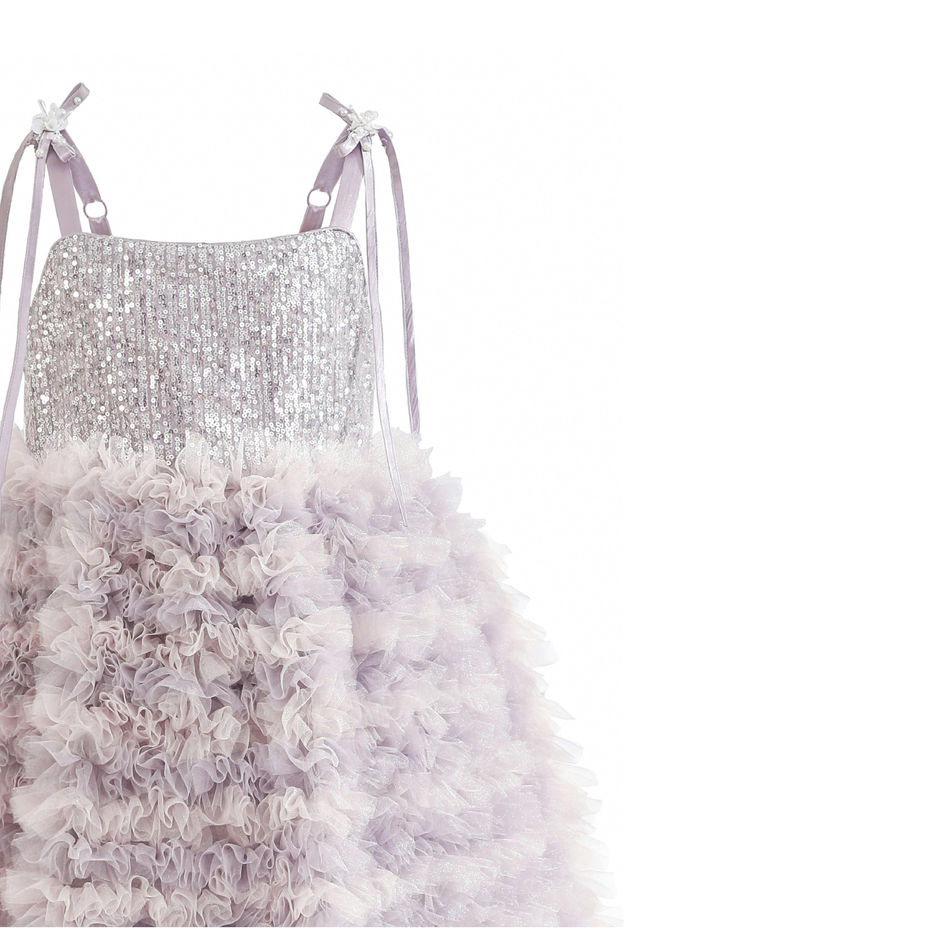 Lavender Liliana Sequin Tulle Dress