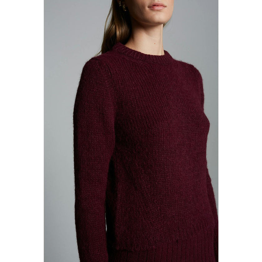 AVA SWEATER | MERLOT