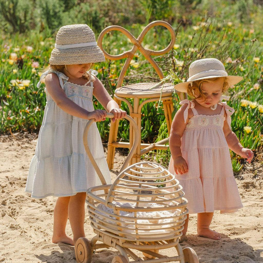 Crochet Dress in Petal Bouquet
