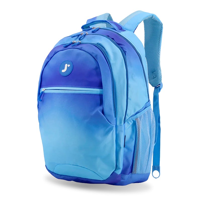 Cornelia Backpack with Lunch Bag and Pencil Case in Blue Gradient