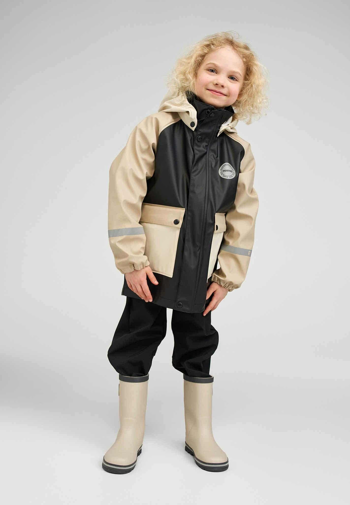 Suihku - Kids' Rubber Rain Jacket