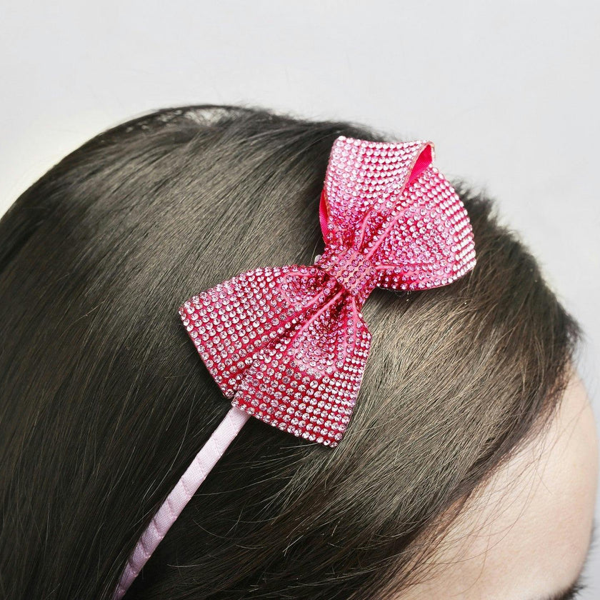 Girls Headband - Polka Dot Bow