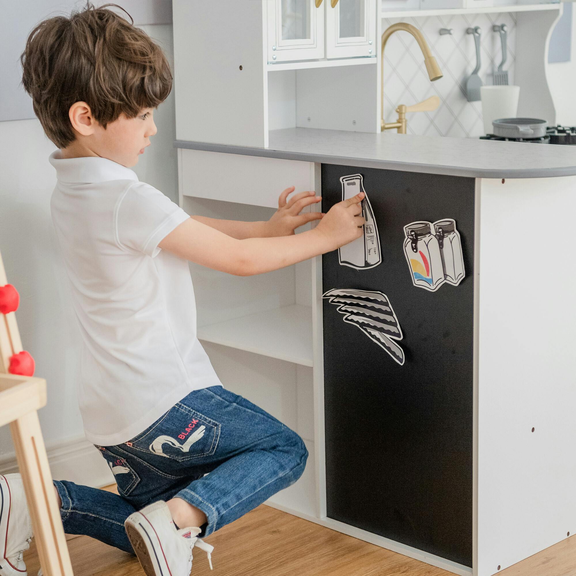 Little Chef Upper East Retro Play Kitchen