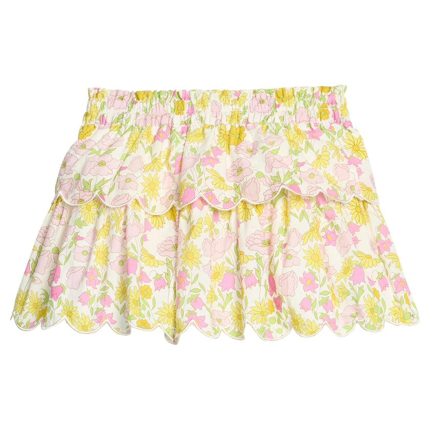 Two Tiered Skort - Bedford Buttercup