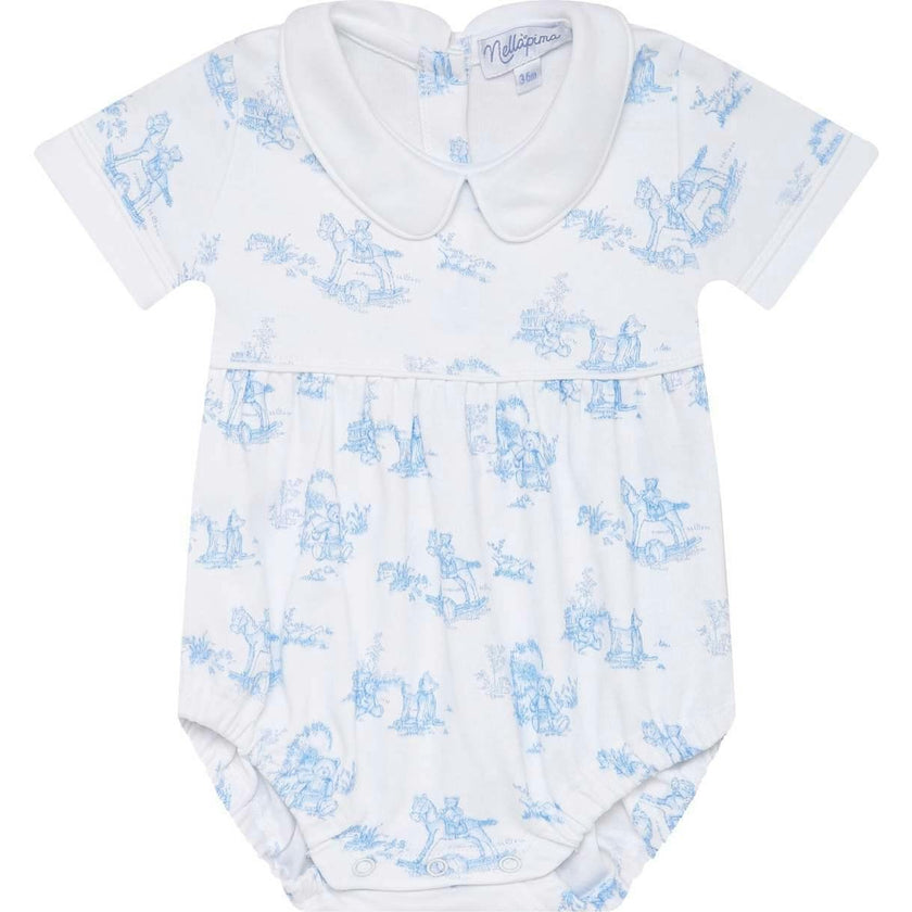 Toile Short Sleeve Bubble