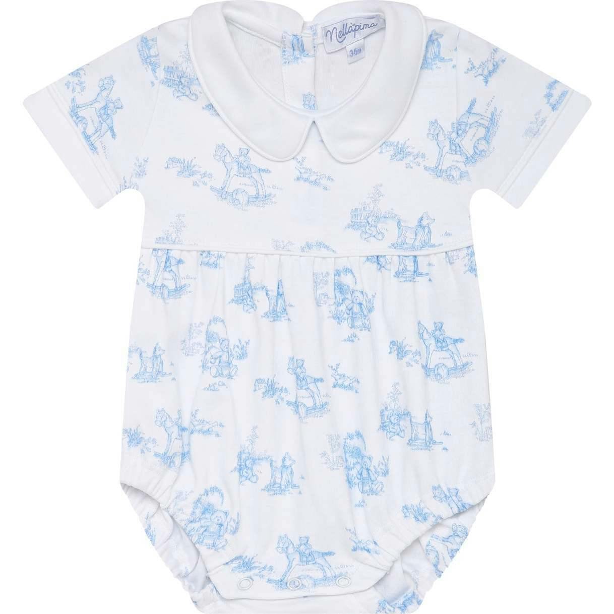 Toile Short Sleeve Bubble