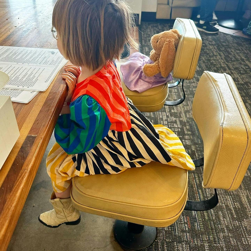 Crayon Stripe Dress
