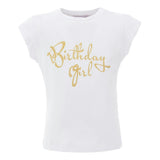 White Birthday Girl T-Shirt