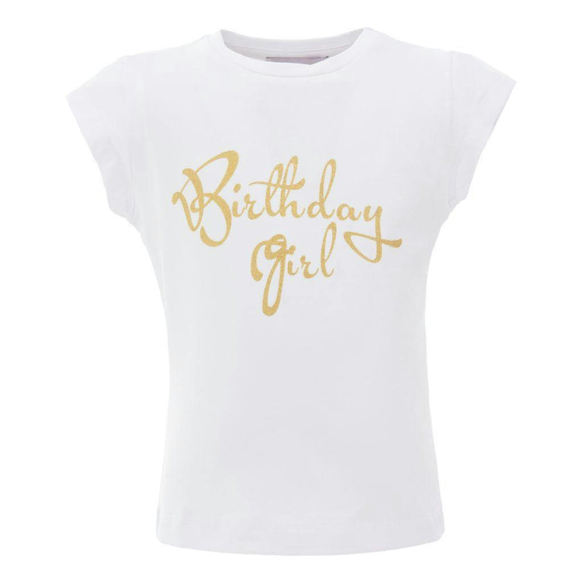 White Birthday Girl T-Shirt