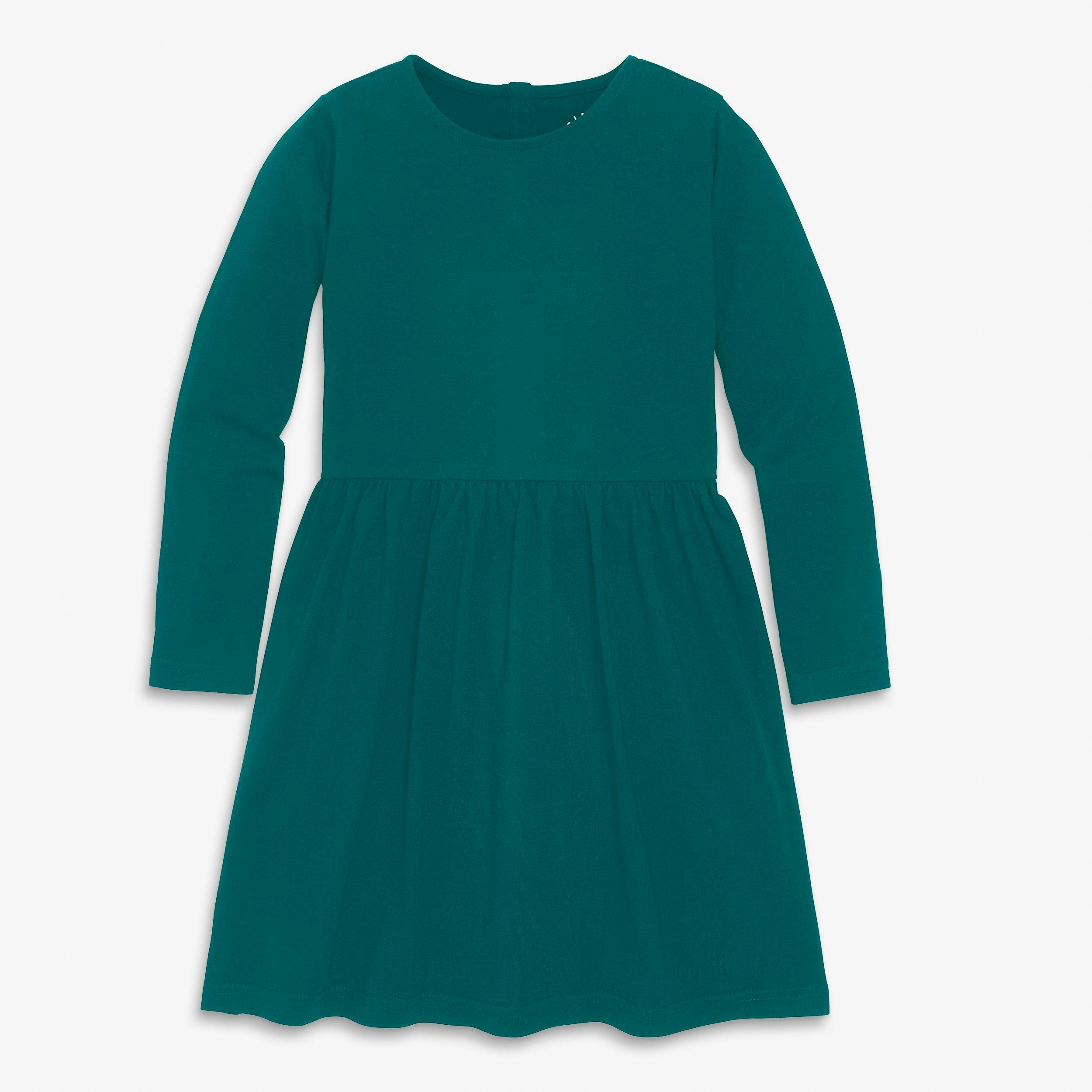 Kids long sleeve perfect pocket dress