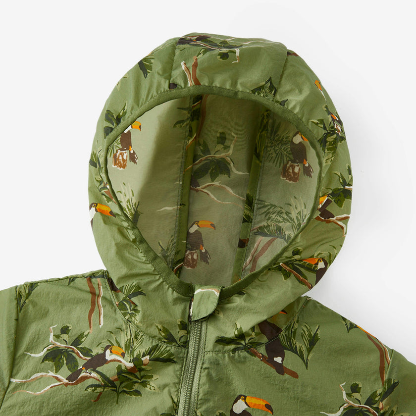 Hooded Sun Shield Windbreaker Jacket