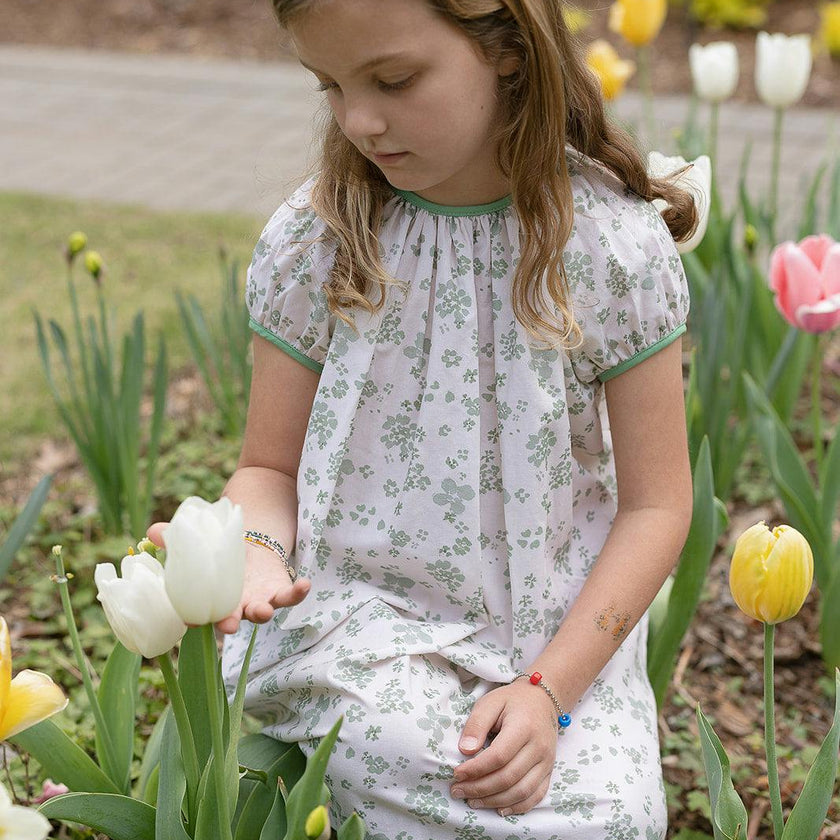 Ella Dress in Flutter Flower