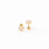 Baseball Stud Earrings