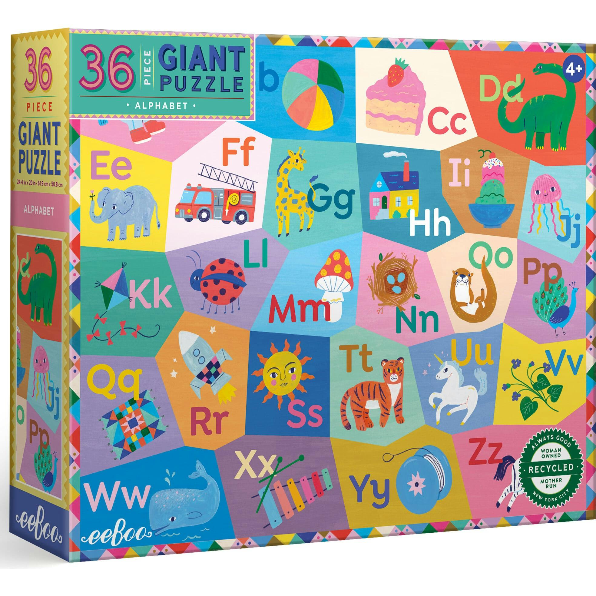 Giant Puzzle: Alphabet - 36 pc