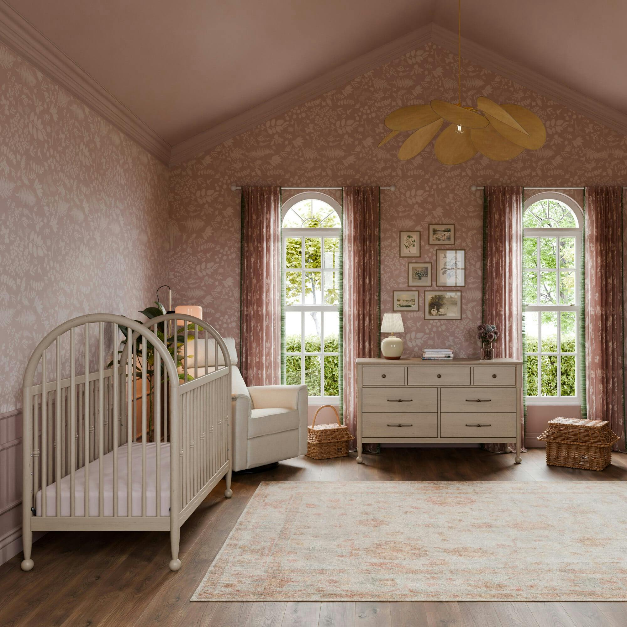 Alouette 3-in-1 Convertible Spindle Crib