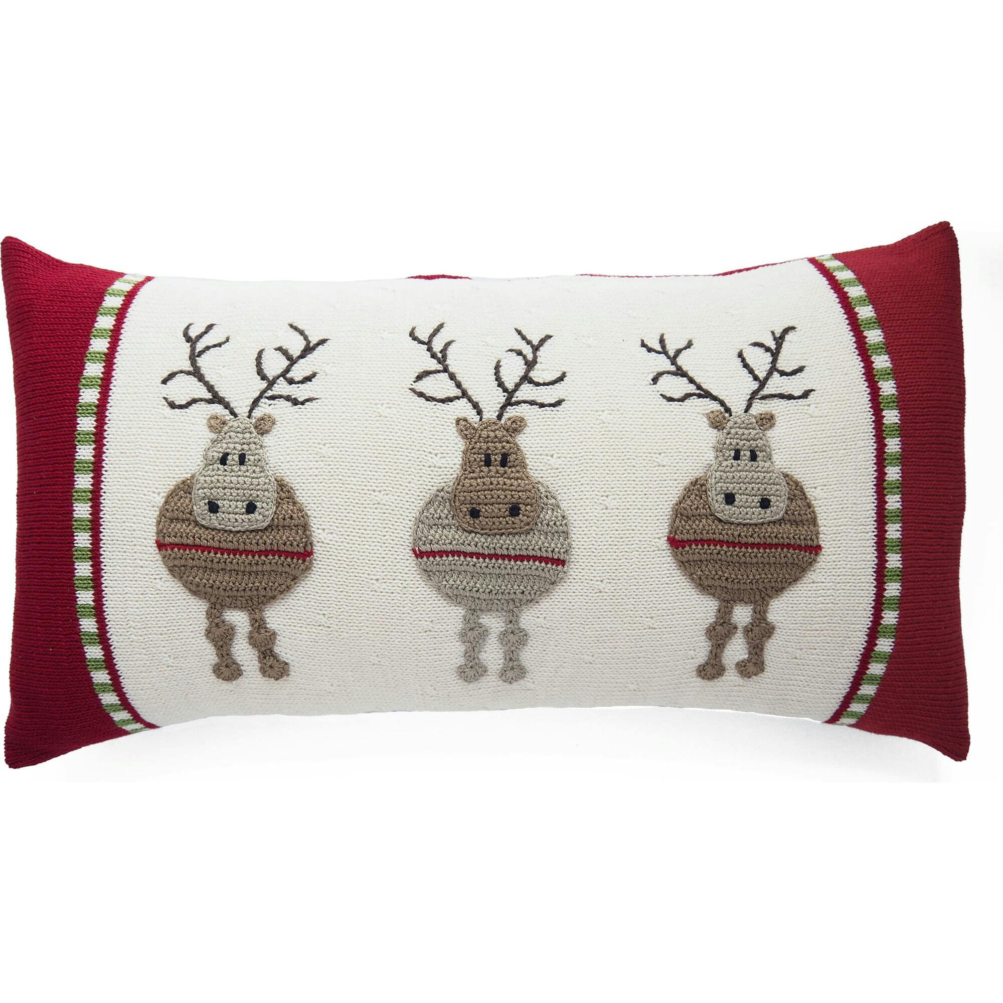 Round Applique Pillow