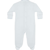 White Bubble Baby Footie